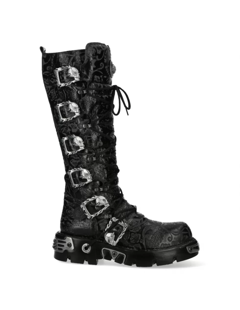 Platform | Platform*New Rock HIGH BOOT METALLIC M-272-CZ19