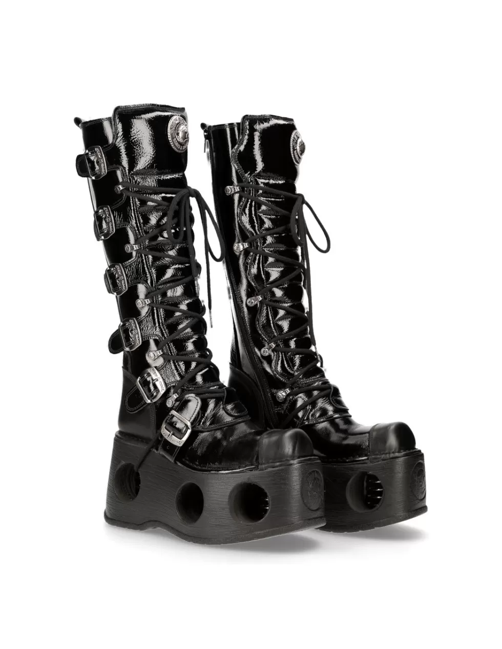 Platform | Platform*New Rock HIGH BOOT METALLIC M-314-S5