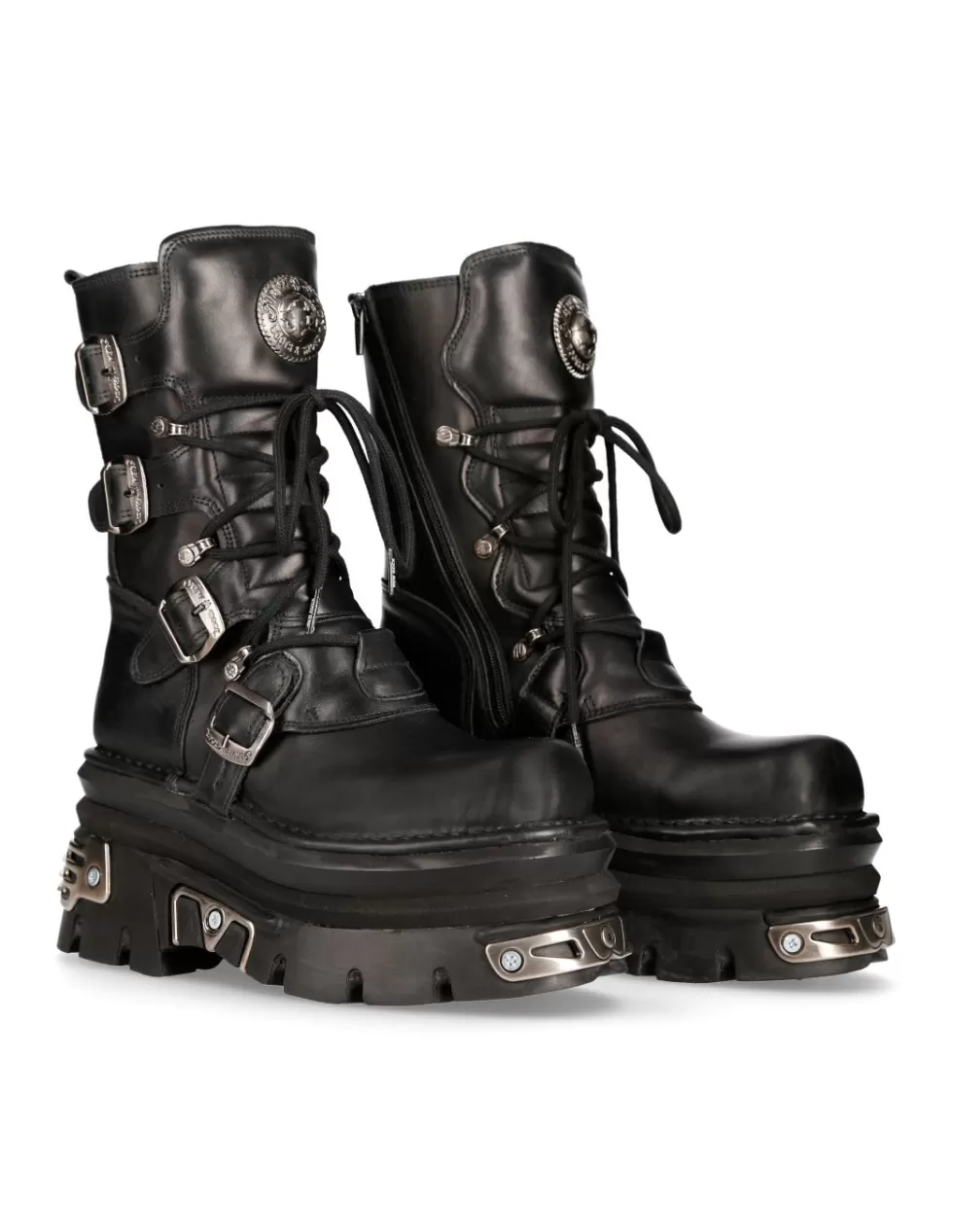 Military | Boots*New Rock METALLIC M-373-C106