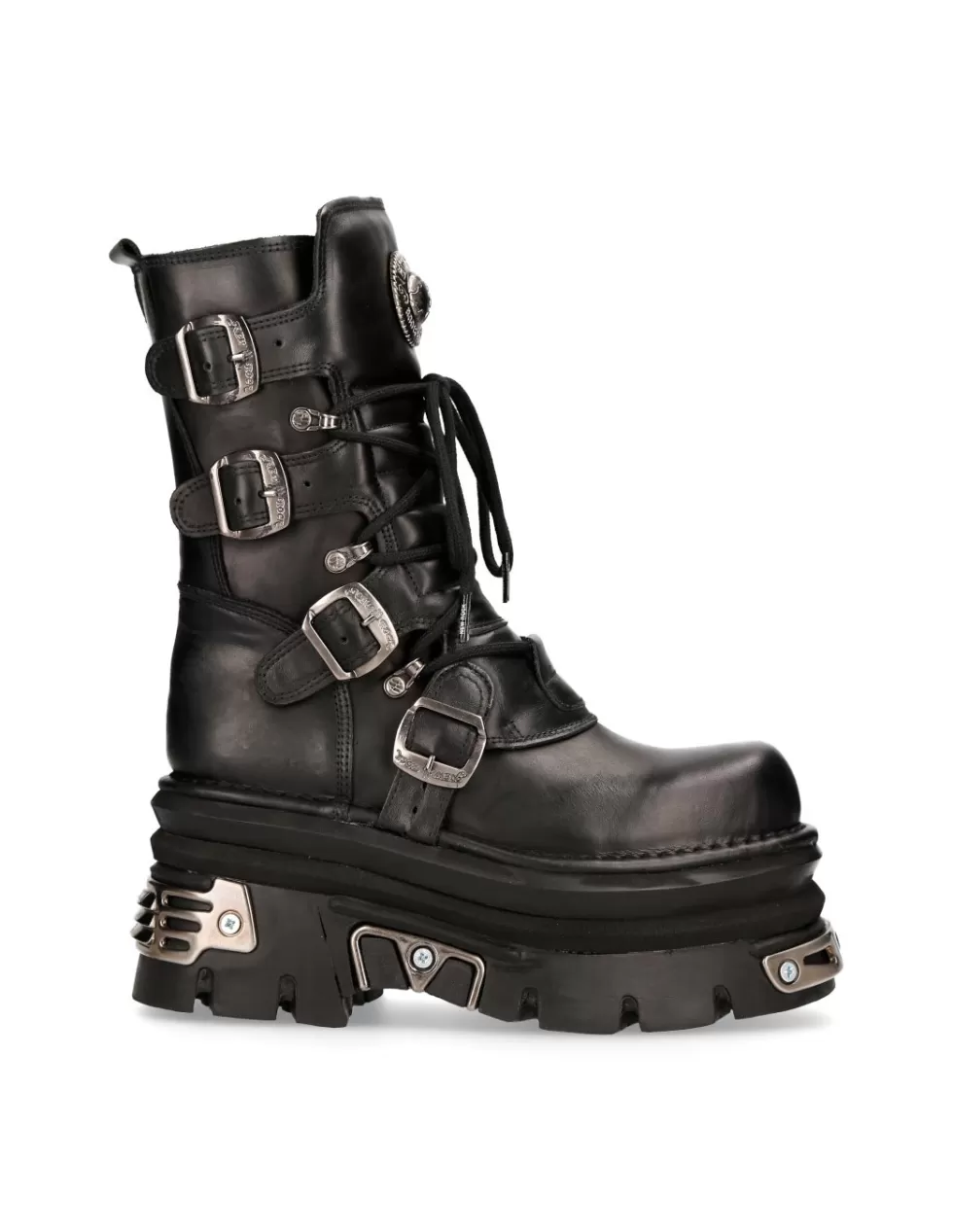 Military | Boots*New Rock METALLIC M-373-C106