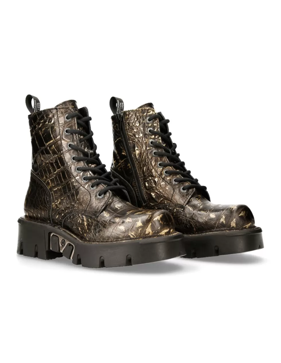 Military | Boots*New Rock METALLIC M-MILI084C-C26