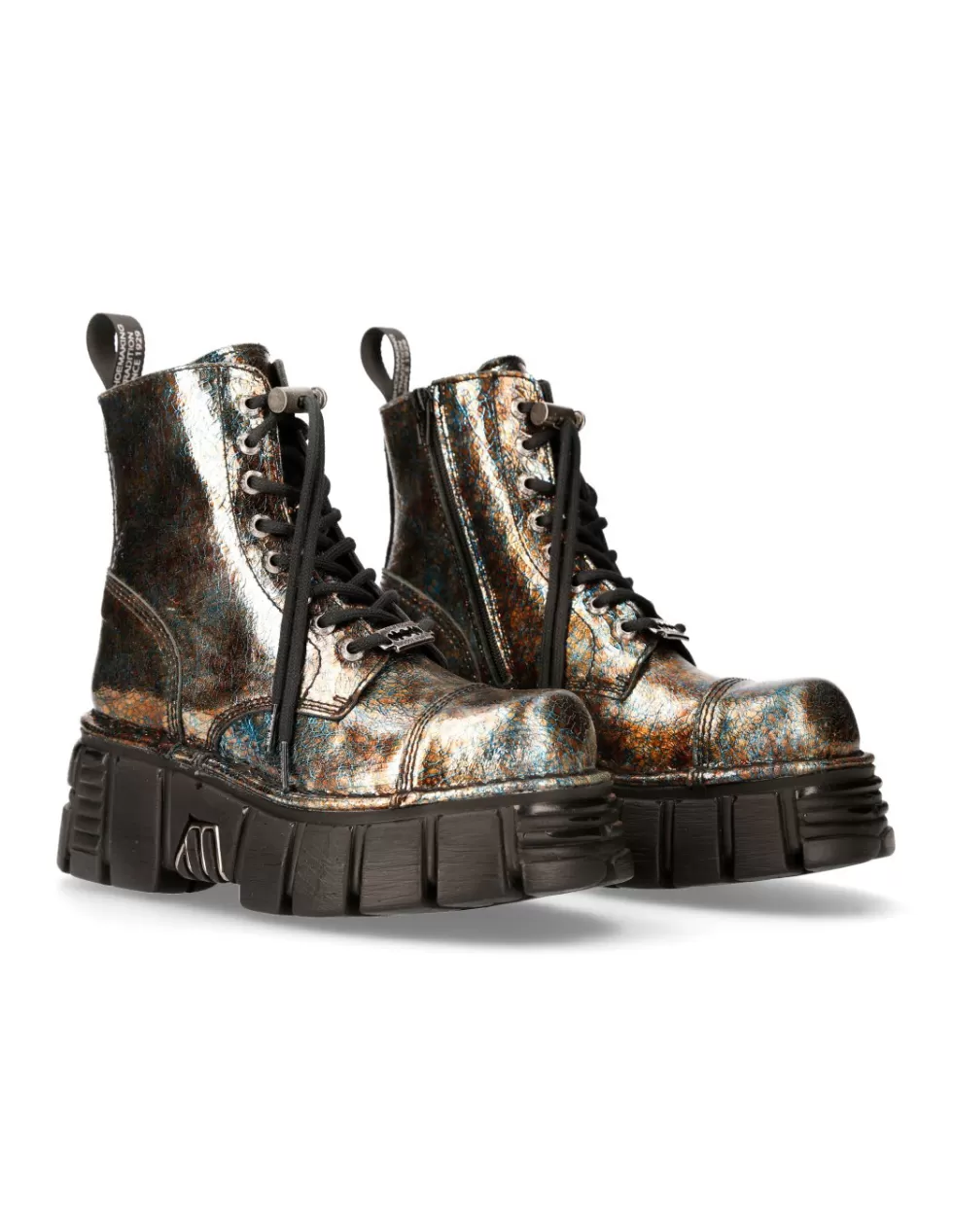 Military | Boots*New Rock METALLIC M-MILI083CCT-C7