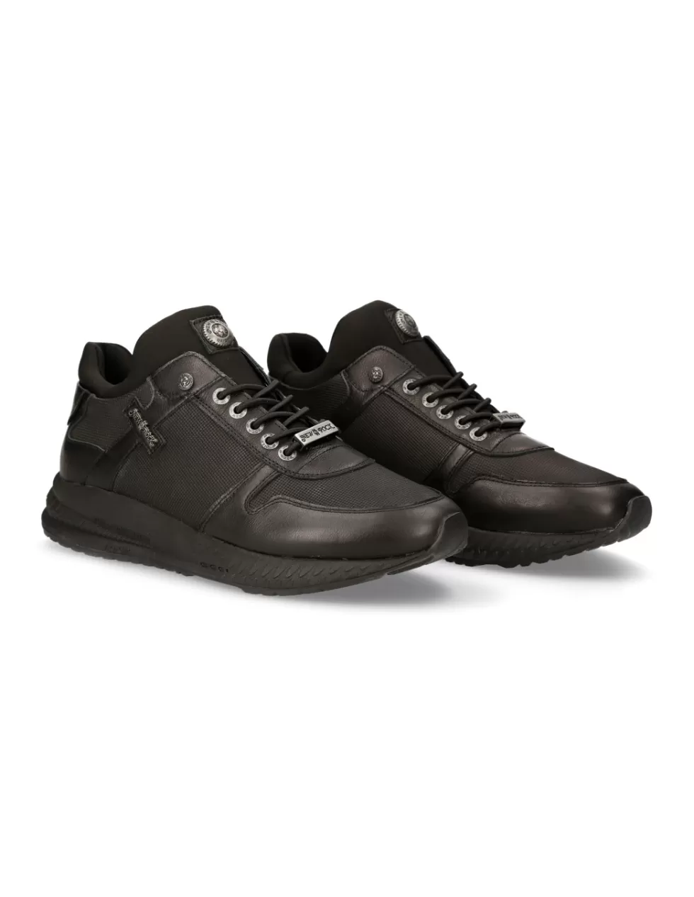 Sneakers | Sneakers*New Rock SHOE BLACK CHRONO WITH LACES M-CHRONO002-C14