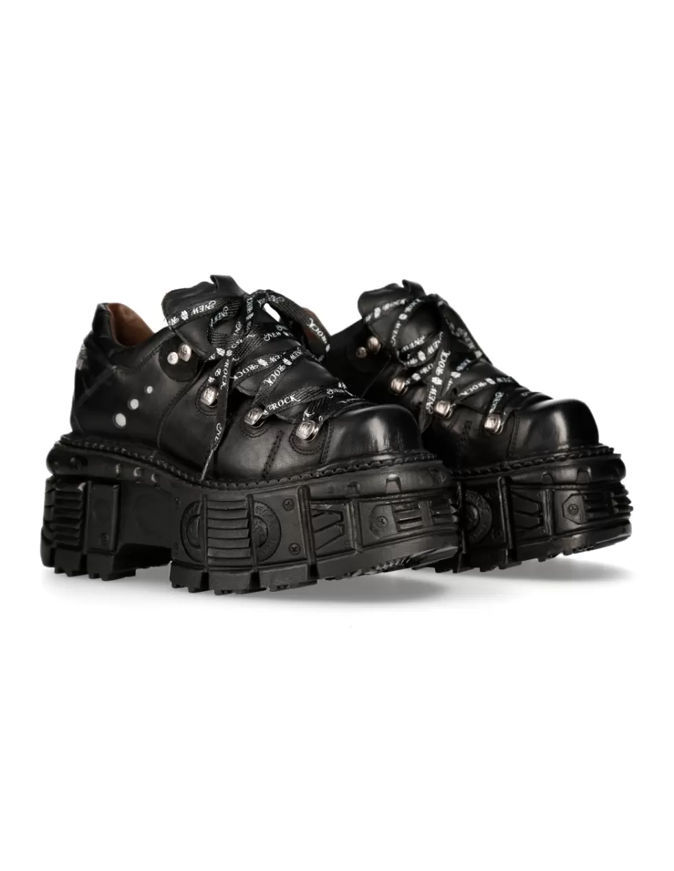 Platform | Platform*New Rock SHOE BLACK IMPERFECT WITH LACES M-TANK120NSHLACE-S1