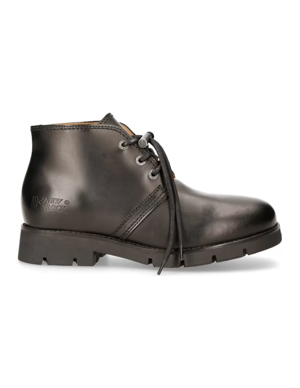 Military | Booties*New Rock SHOE BLACK RANGER WITH LACES M-RANGER042-S1