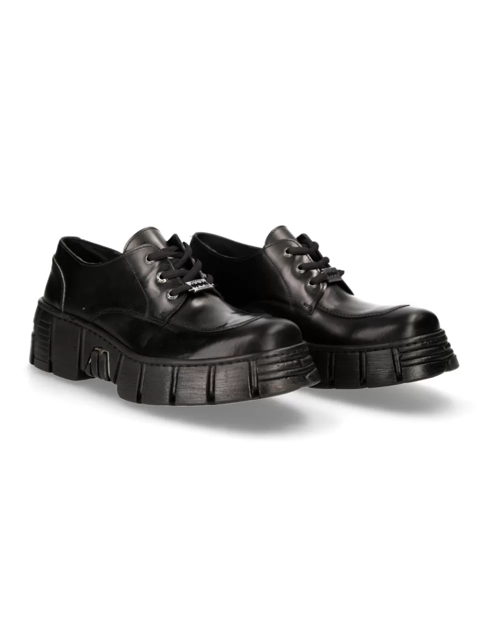 Shoes | Shoes*New Rock SHOE BLACK TOWER WITH LACES M-WALL042-S1